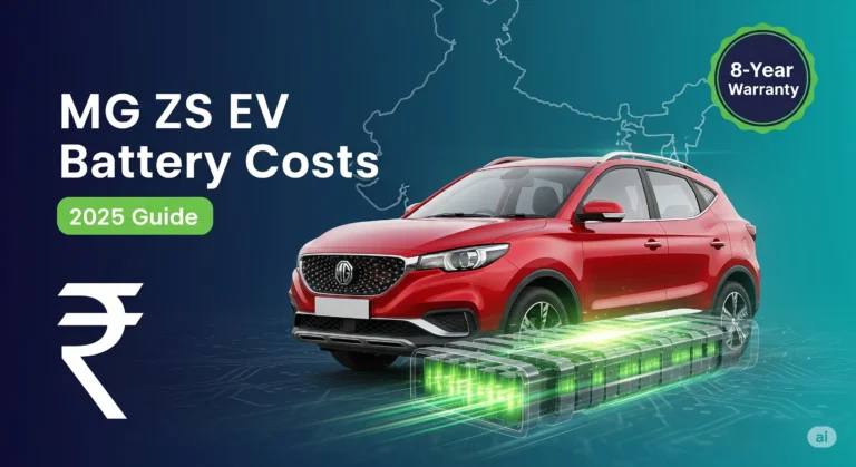 MG ZS EV Battery Refurbishment and Replacement Cost in India